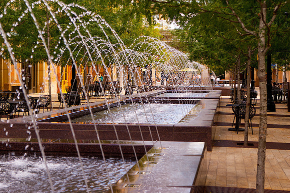 City Creek Mall Fountian