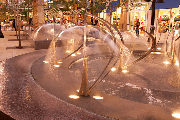 City Creek Mall Fountian